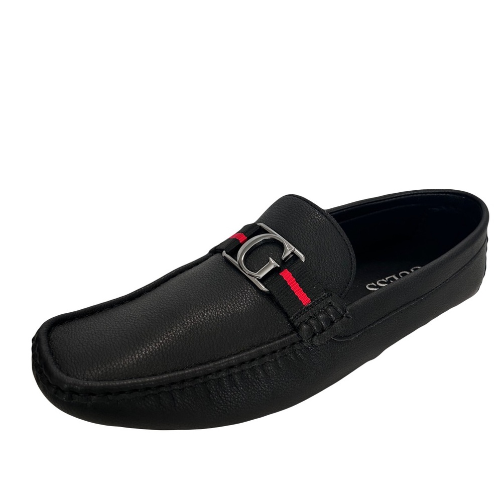 GUESS GMASKERS-R LOAFERS MEN BLACK SIZE 11M